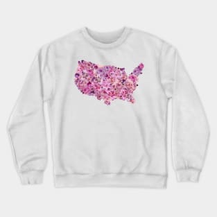 Map of America Crewneck Sweatshirt